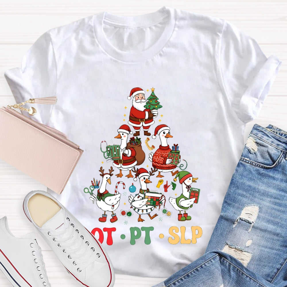 Slp Speech Language Pathologist Christmas Vibes T-shirt