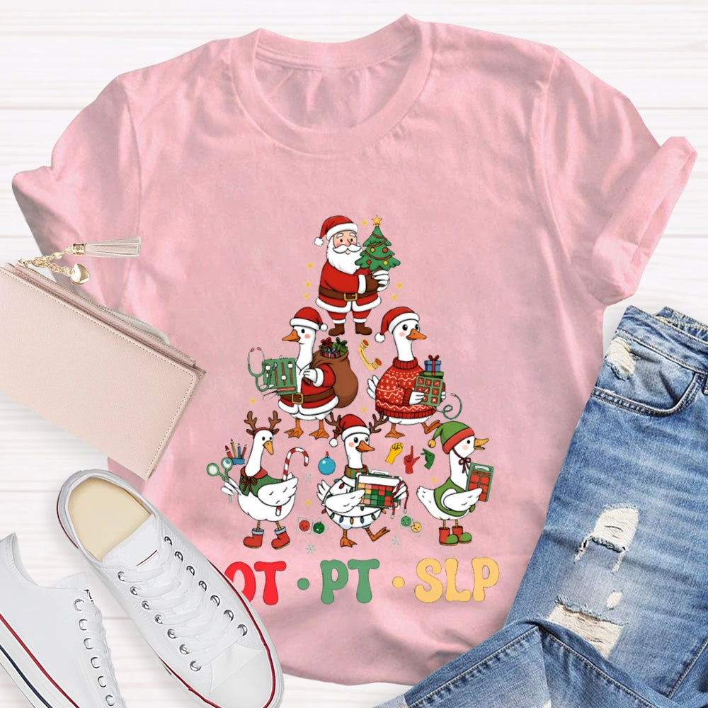 Slp Speech Language Pathologist Christmas Vibes T-shirt