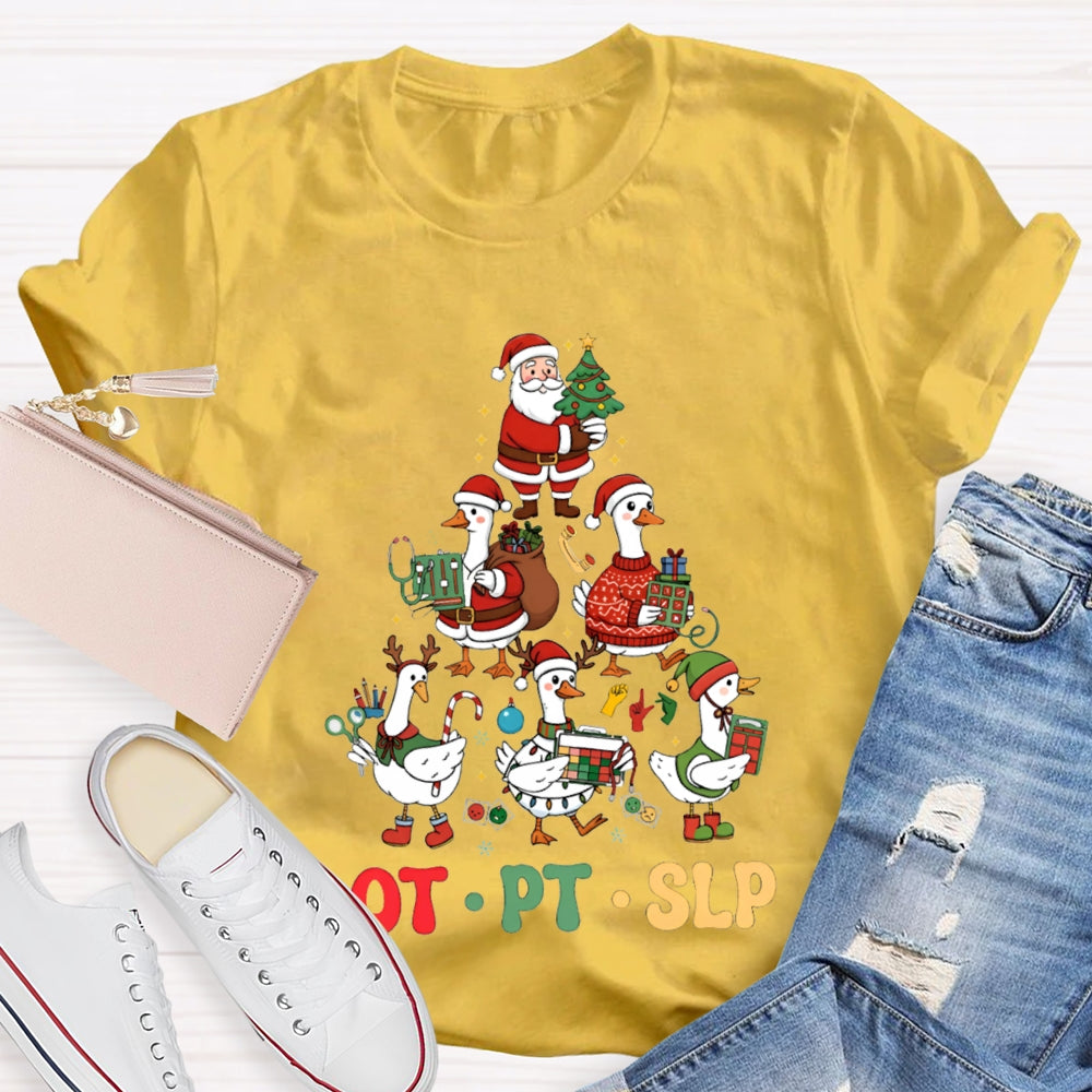 Slp Speech Language Pathologist Christmas Vibes T-shirt