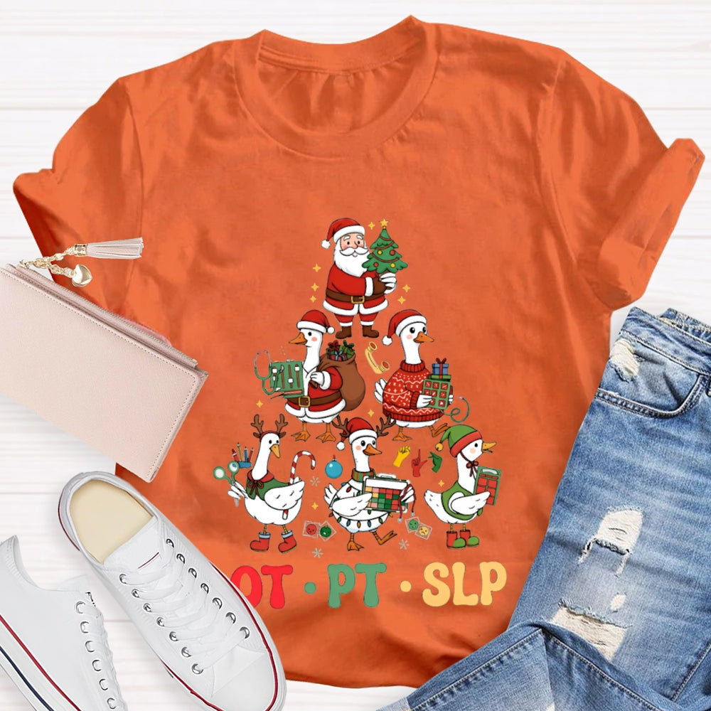 Slp Speech Language Pathologist Christmas Vibes T-shirt