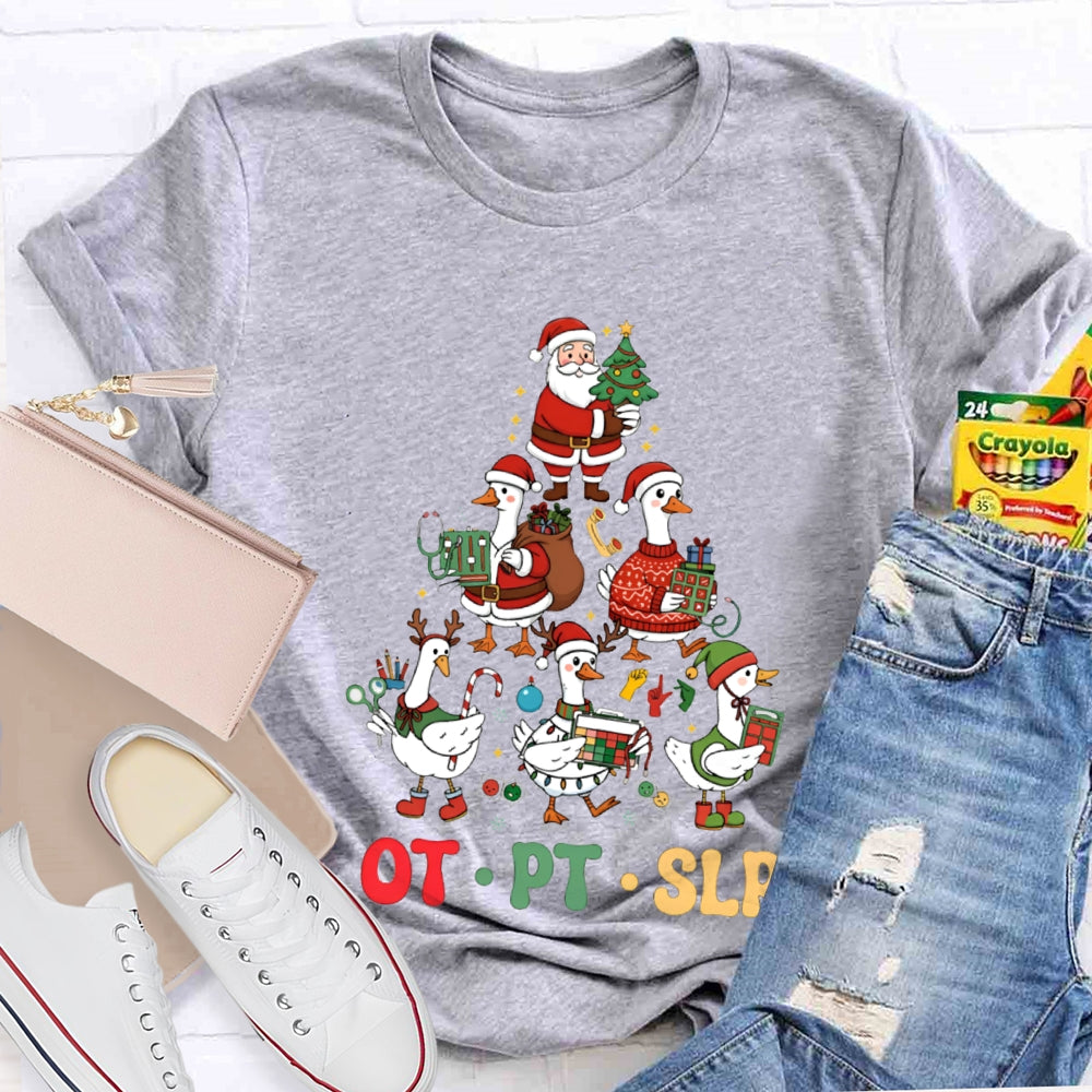 Slp Speech Language Pathologist Christmas Vibes T-shirt
