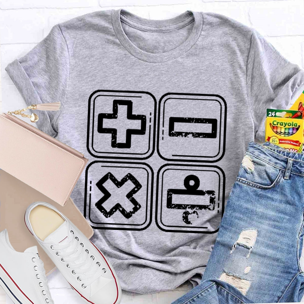 Mathematical Operators T-shirt