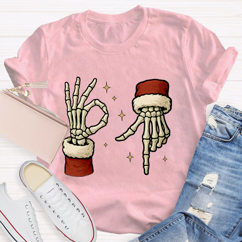 Six Seven Skeleton Hands T-shirt