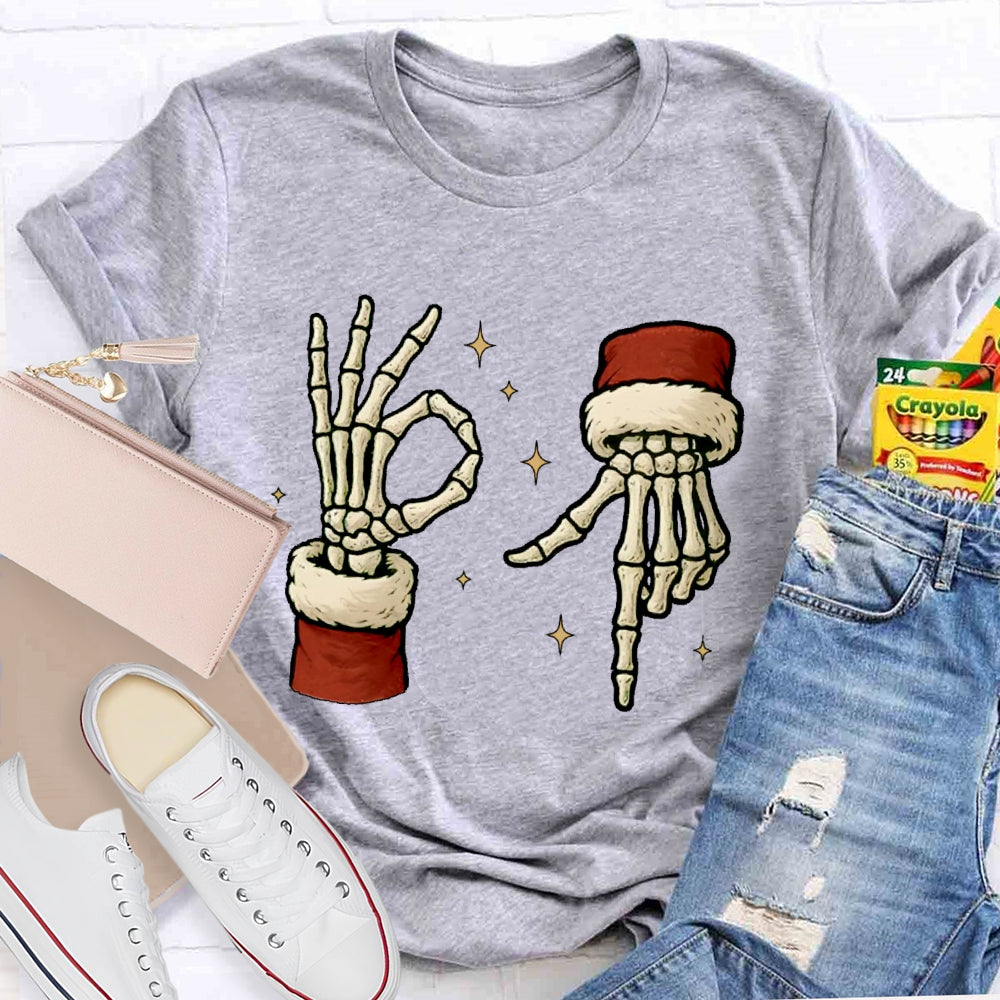 Six Seven Skeleton Hands T-shirt