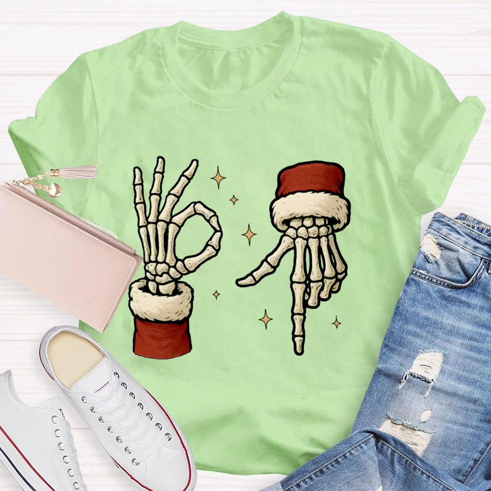 Six Seven Skeleton Hands T-shirt