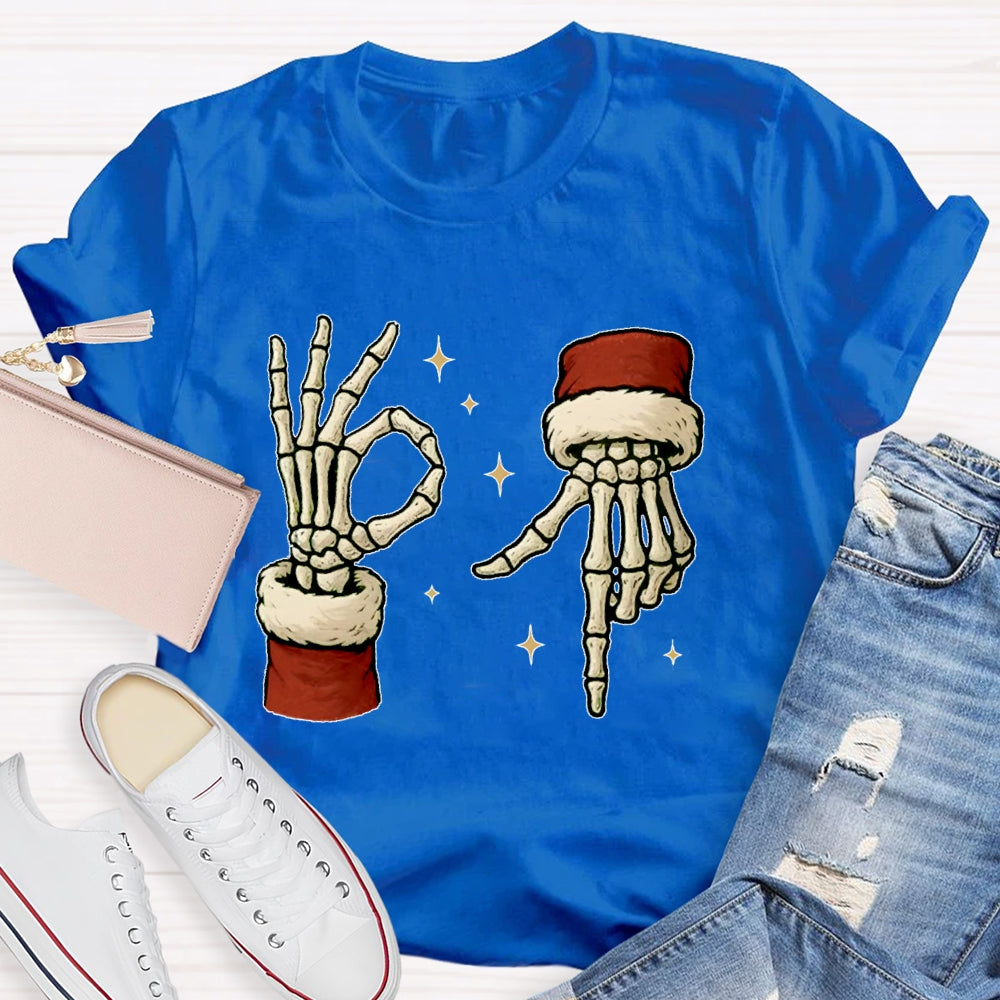 Six Seven Skeleton Hands T-shirt