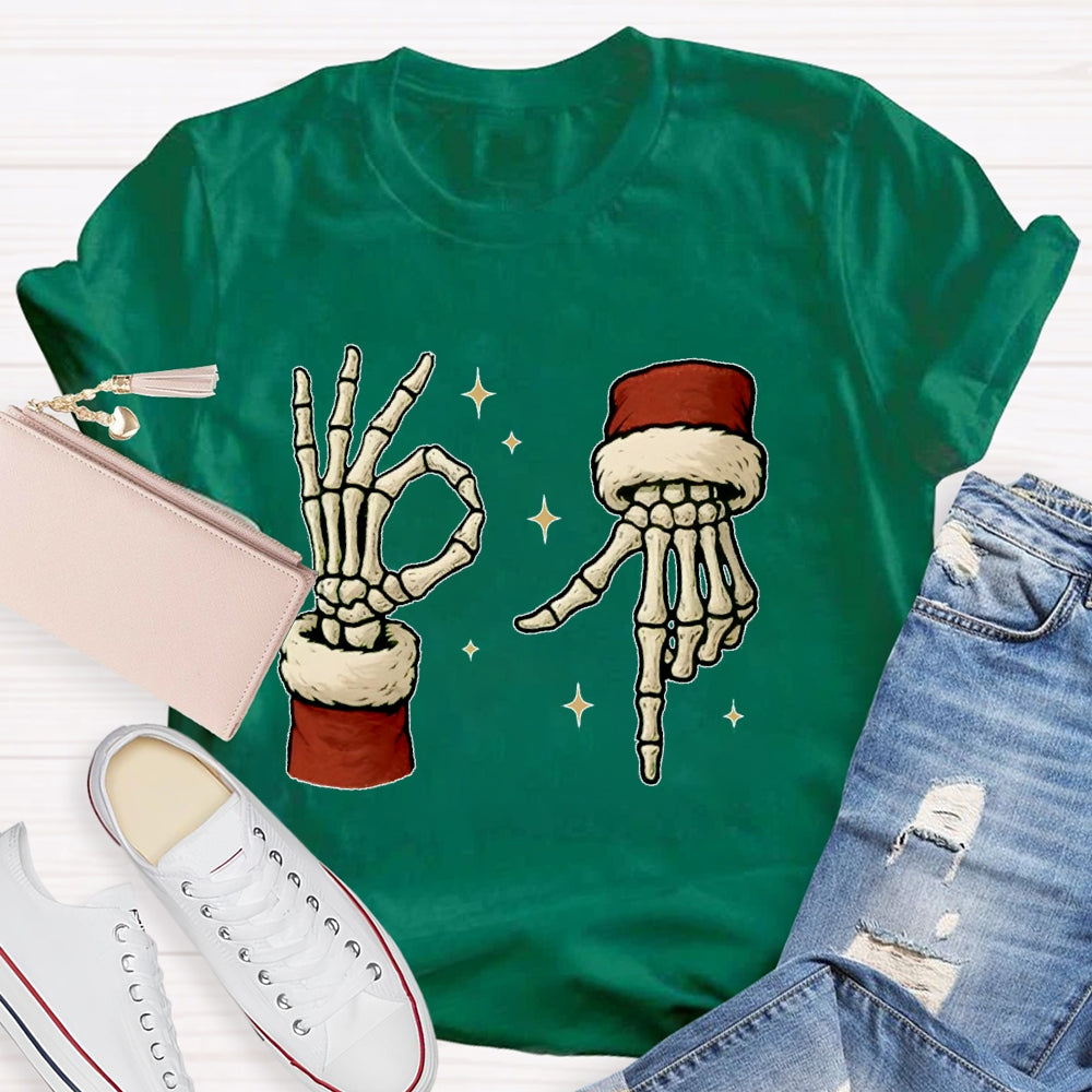 Six Seven Skeleton Hands T-shirt