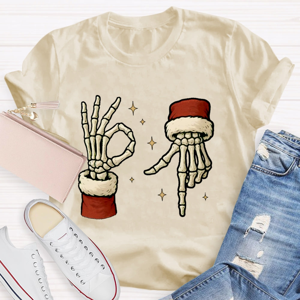 Six Seven Skeleton Hands T-shirt