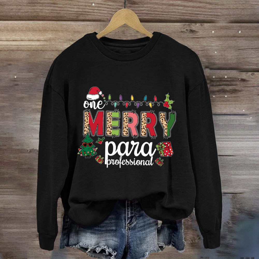 One Merry Para Christmas Sweatshirt