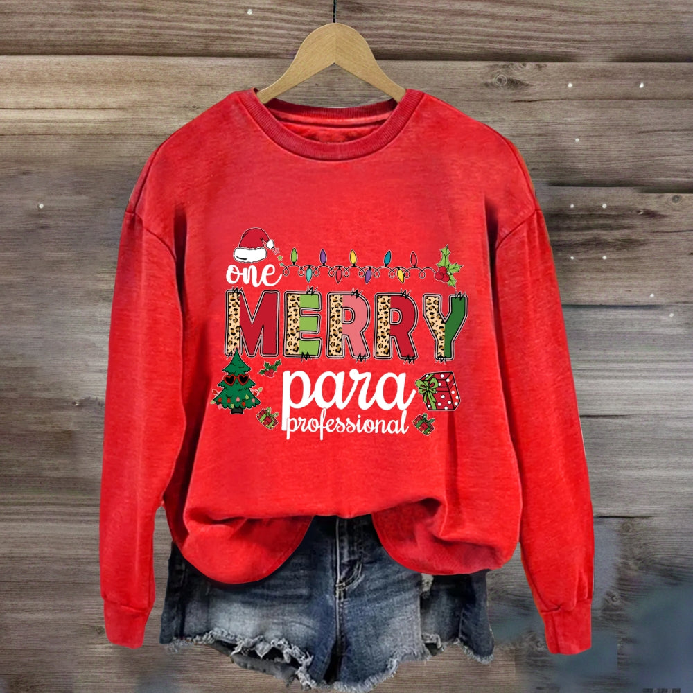 One Merry Para Christmas Sweatshirt