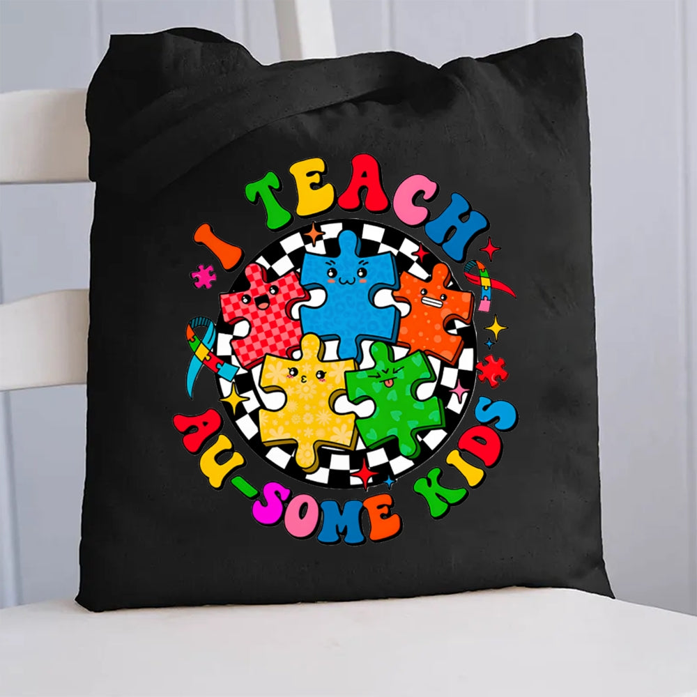 I Teach Au-some Kids Tote Bag