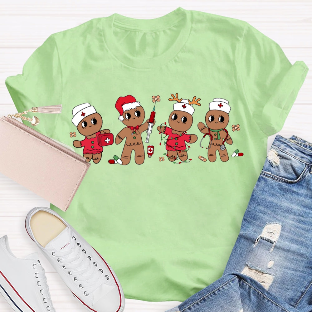 School Nurse Christmas Vibes T-shirt