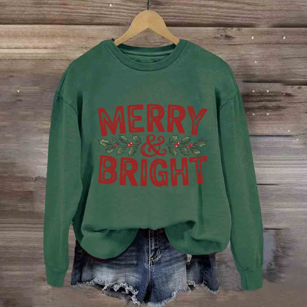 Merry & Bright Sweatshirt