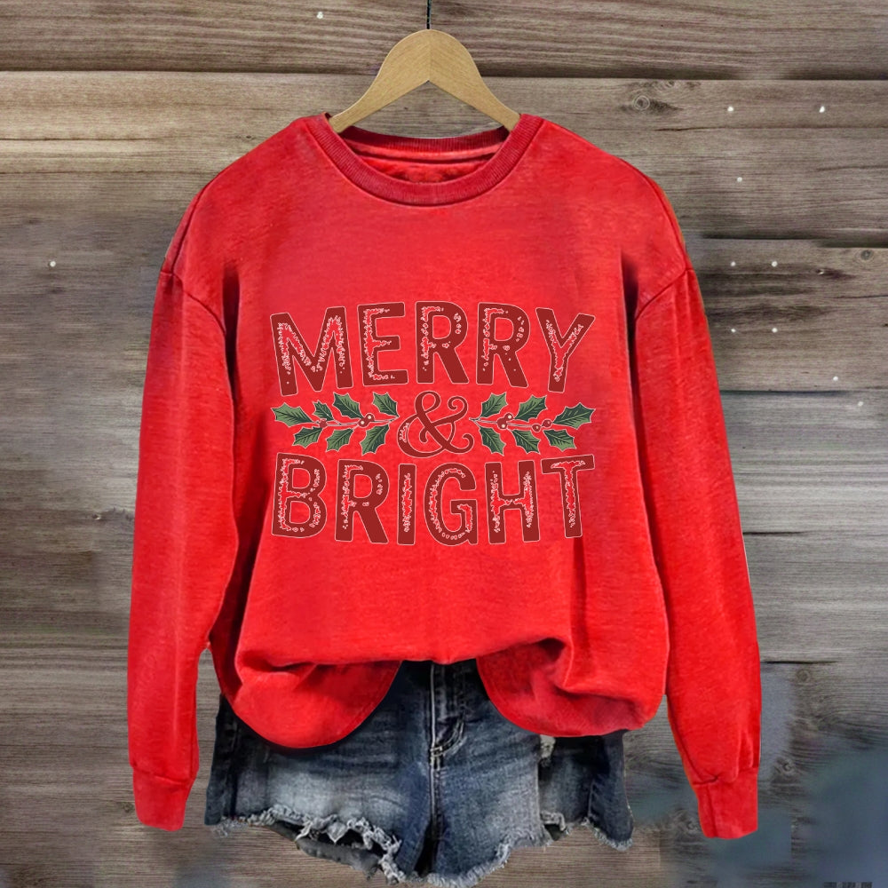 Merry & Bright Sweatshirt