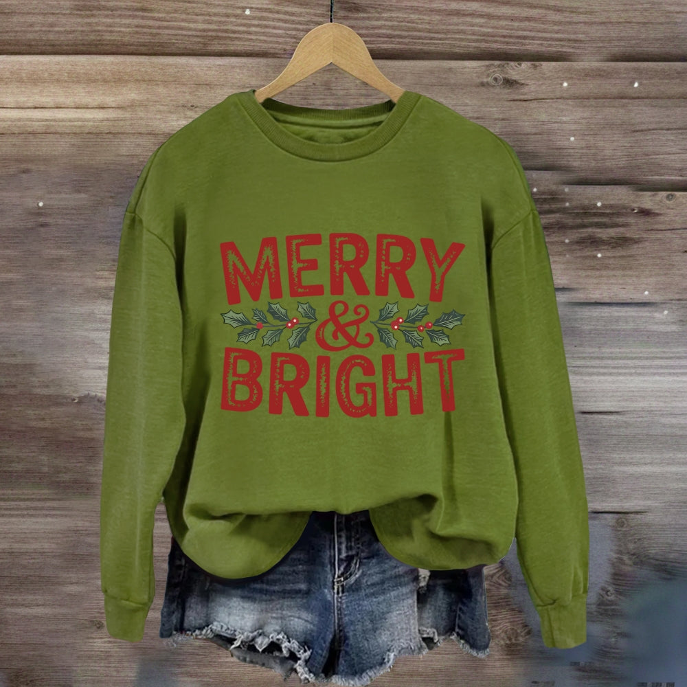 Merry & Bright Sweatshirt