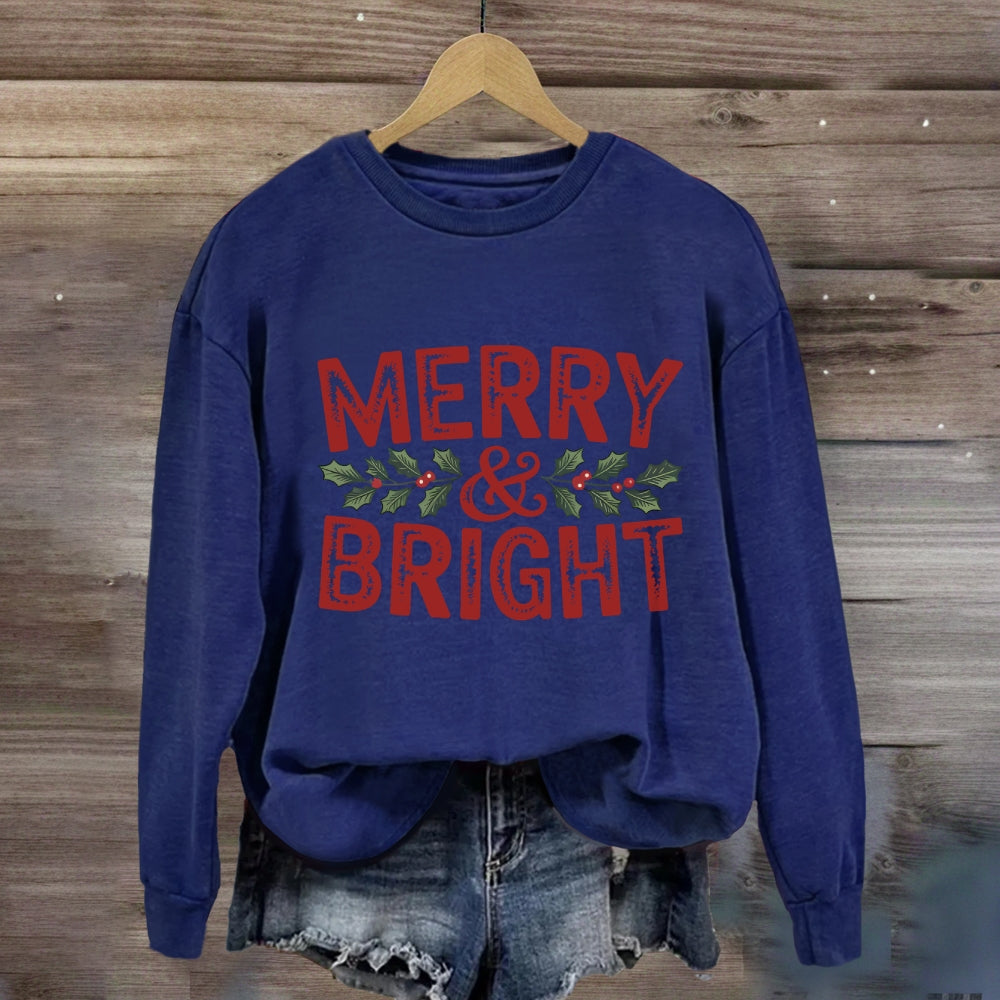 Merry & Bright Sweatshirt