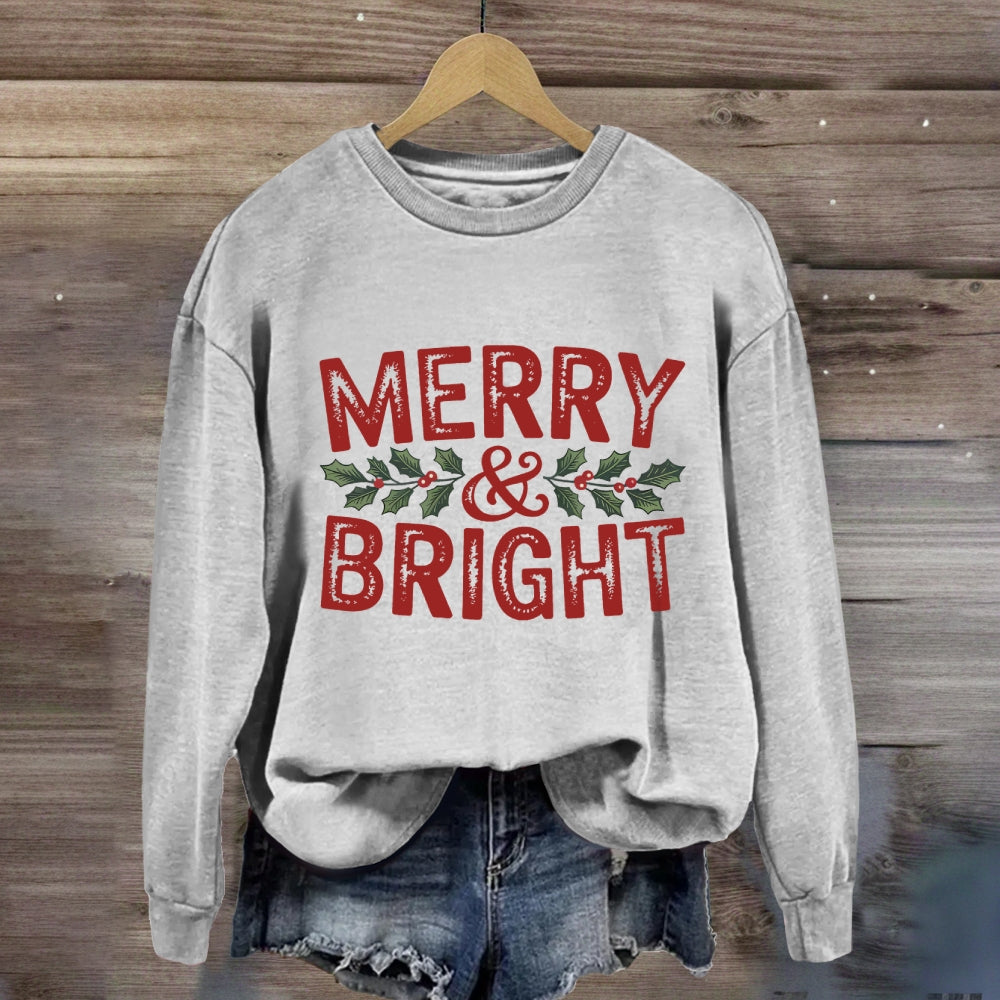 Merry & Bright Sweatshirt