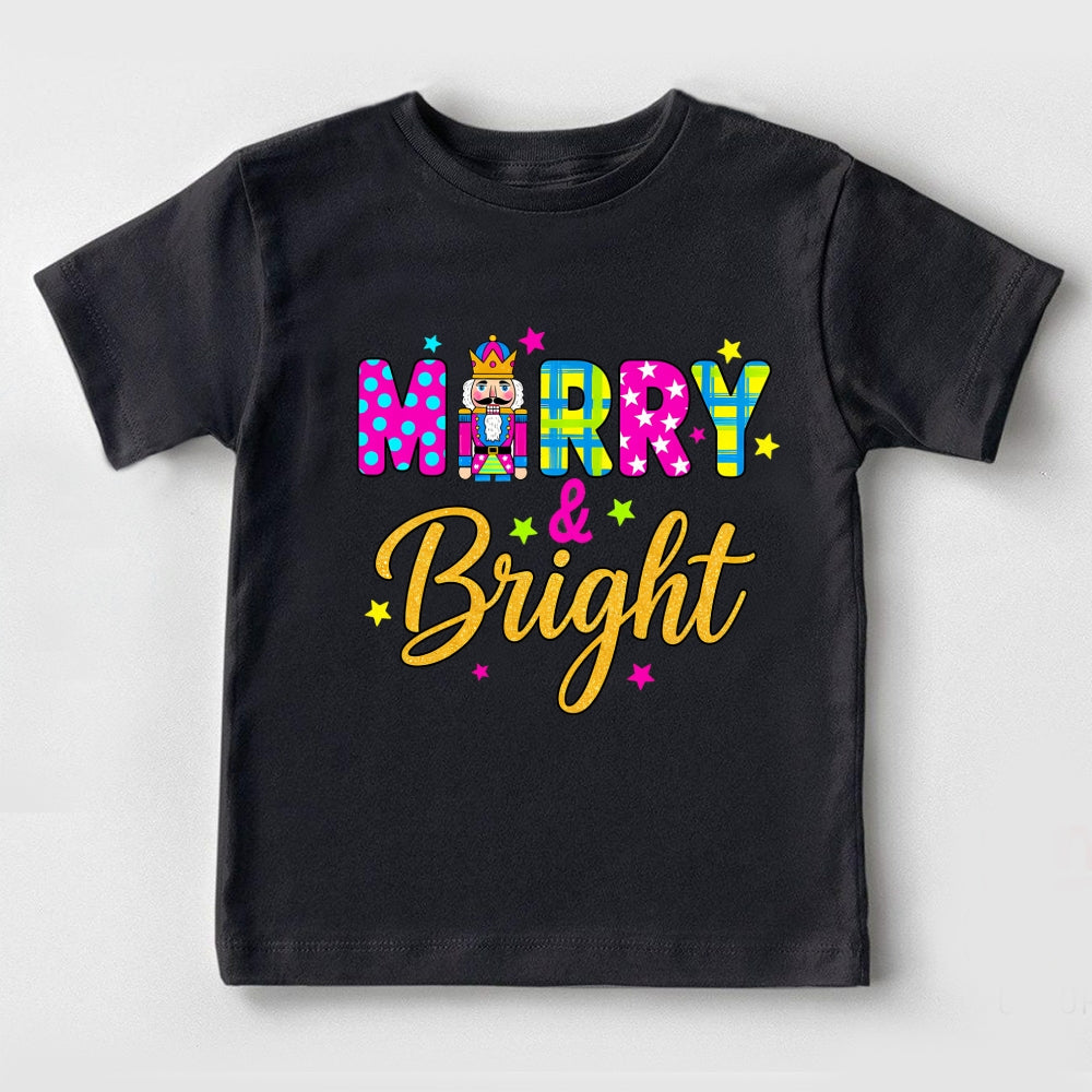 Merry And Bright Toddler T-Shirts