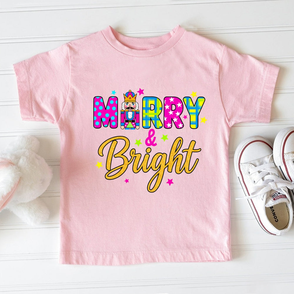 Merry And Bright Toddler T-Shirts