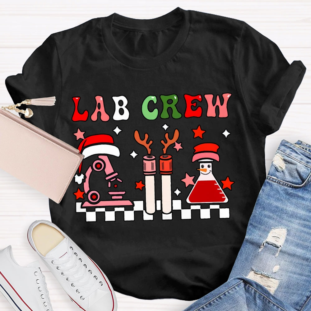 Christmas Lab Crew Laboratory Crew Christmas T-shirt