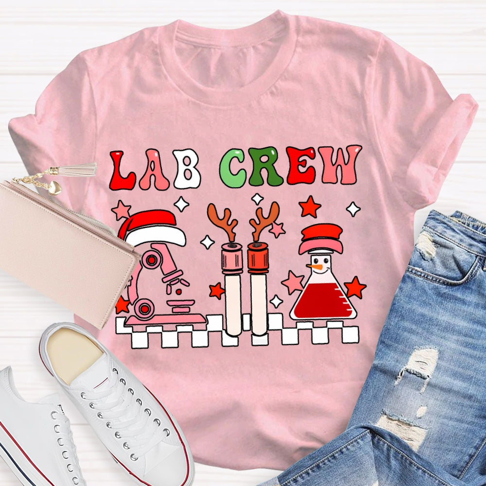 Christmas Lab Crew Laboratory Crew Christmas T-shirt