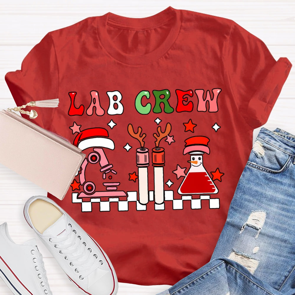 Christmas Lab Crew Laboratory Crew Christmas T-shirt
