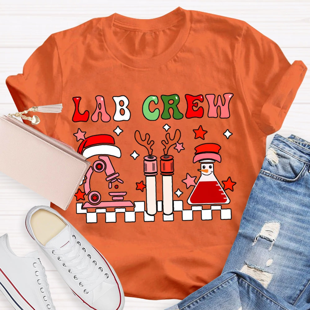 Christmas Lab Crew Laboratory Crew Christmas T-shirt