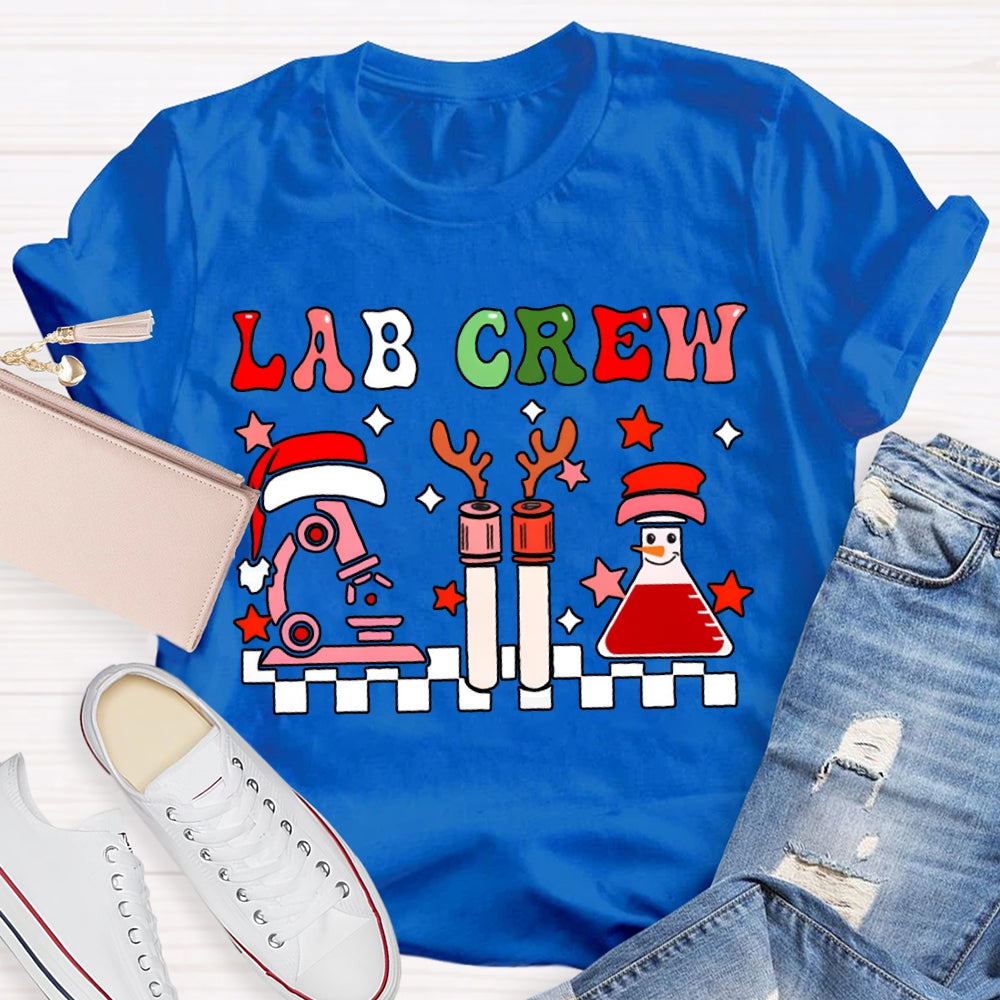 Christmas Lab Crew Laboratory Crew Christmas T-shirt