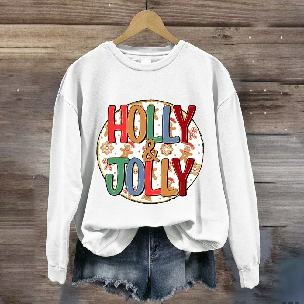 Holly And Jolly Christmas Sweatshirt