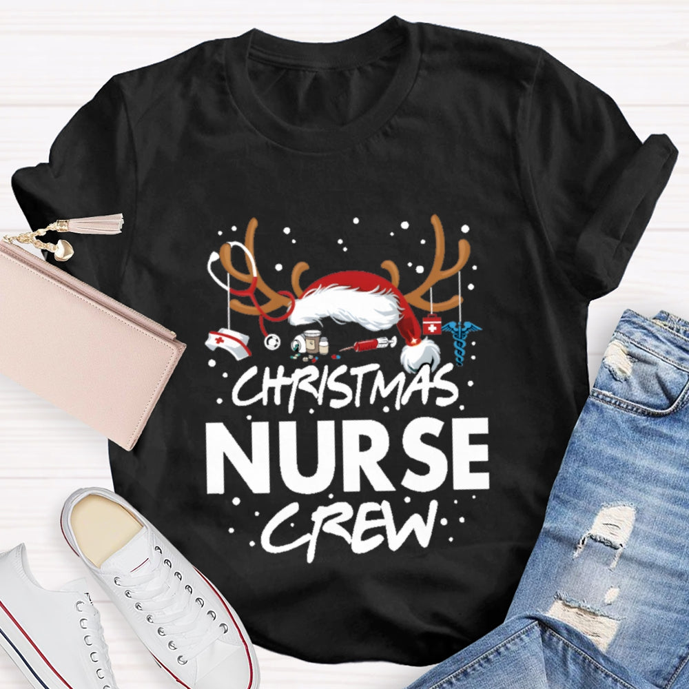 Christmas Nurse Crew T-Shirt