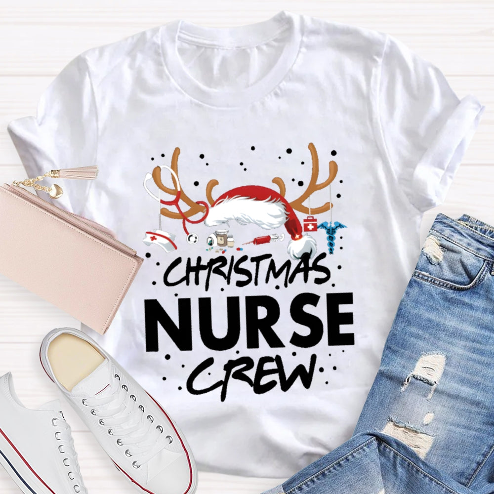 Christmas Nurse Crew T-Shirt