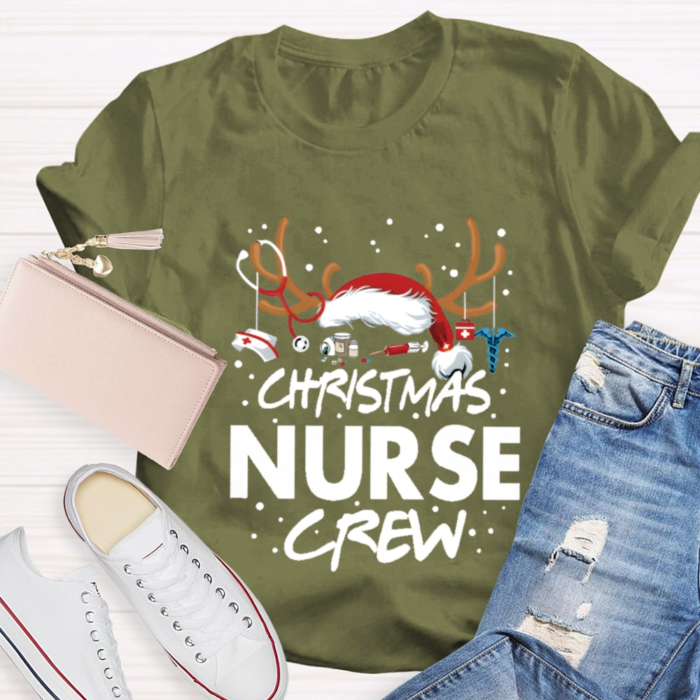 Christmas Nurse Crew T-Shirt