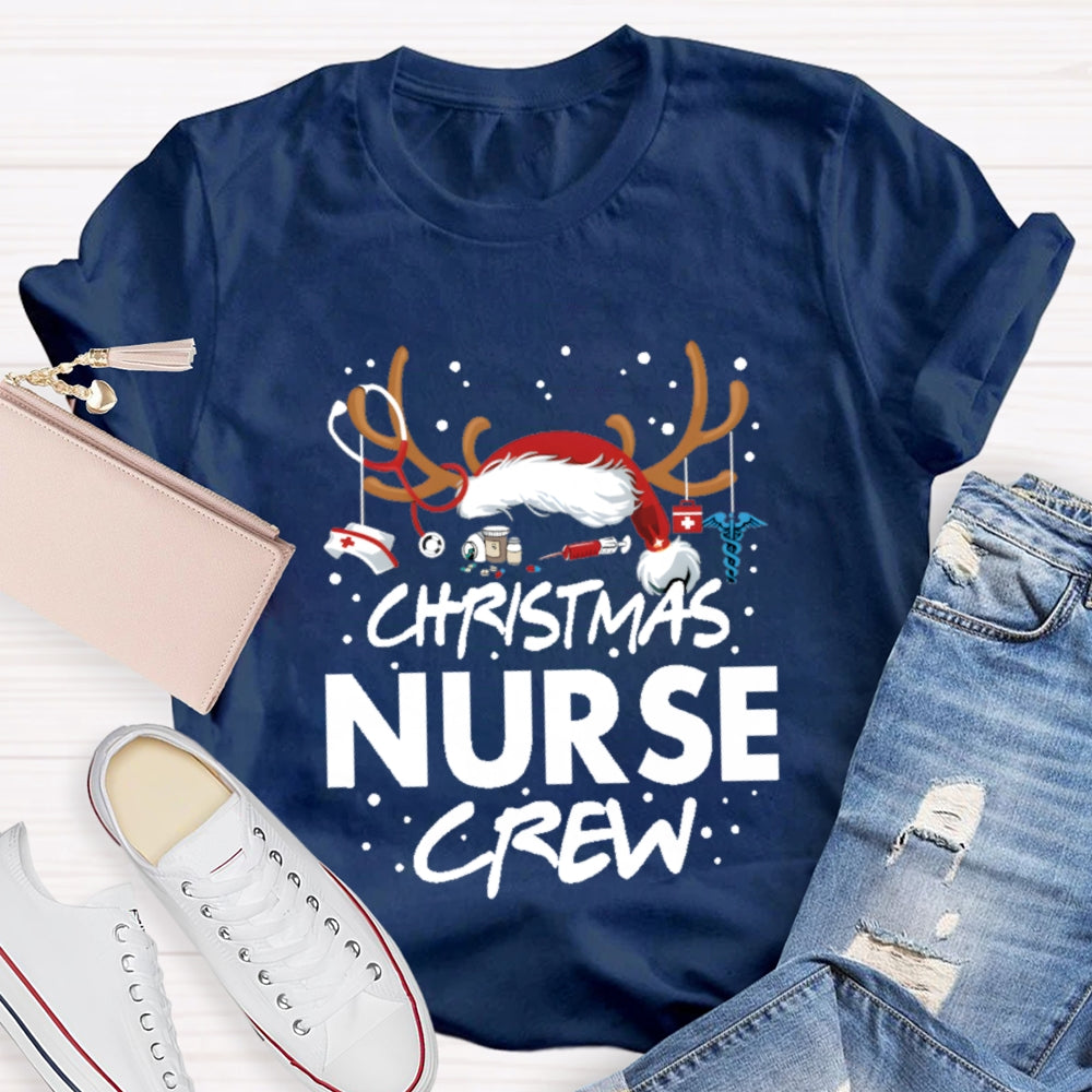 Christmas Nurse Crew T-Shirt