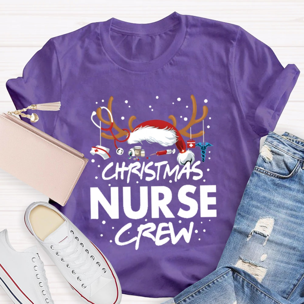 Christmas Nurse Crew T-Shirt