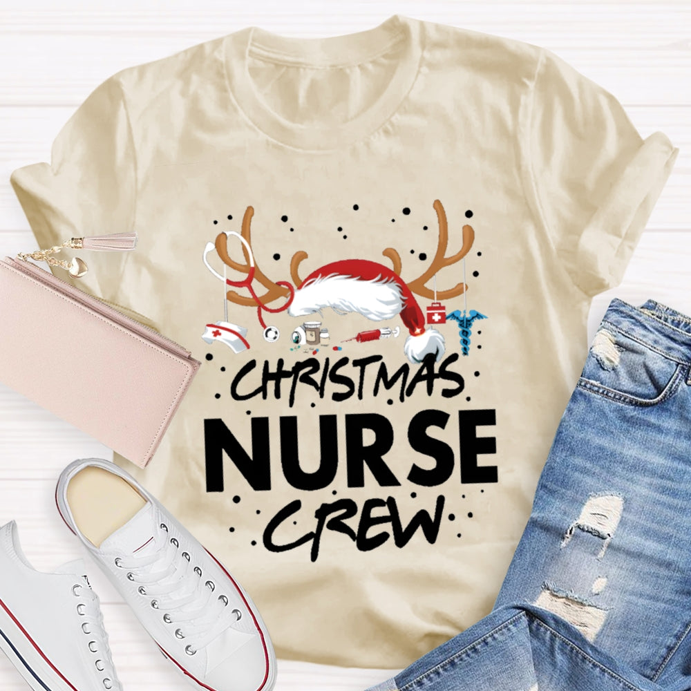 Christmas Nurse Crew T-Shirt