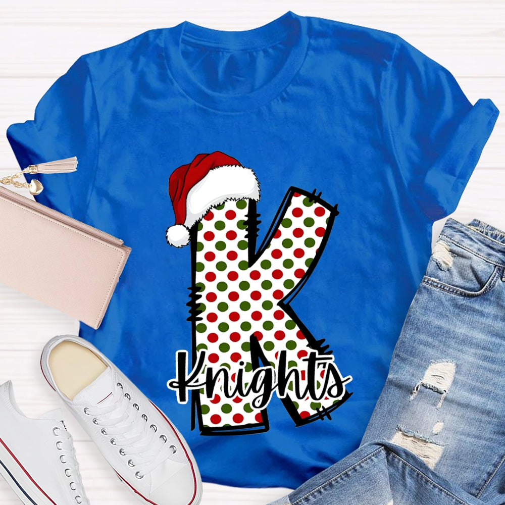 Personalized Name Santa Hats And Christmas Vibes T-shirt