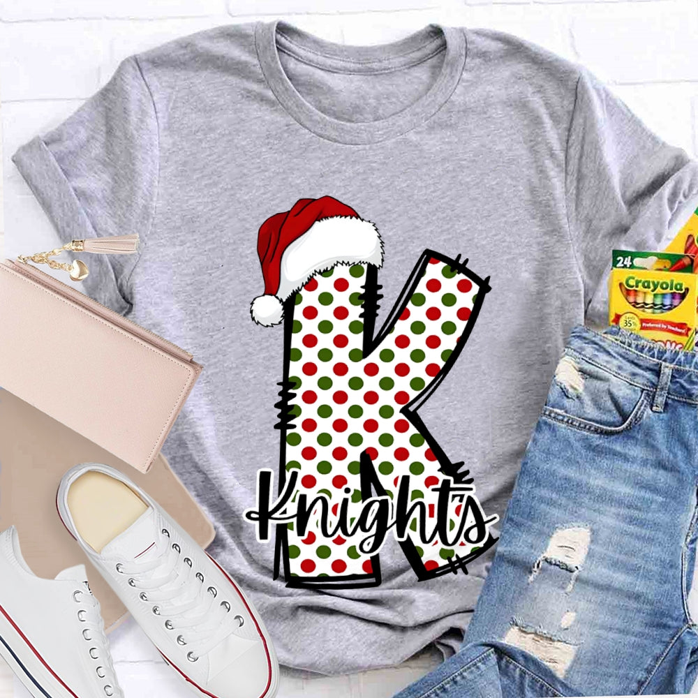 Personalized Name Santa Hats And Christmas Vibes T-shirt