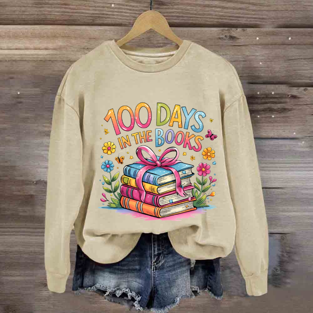 100 Days In The Books Sweatshirt