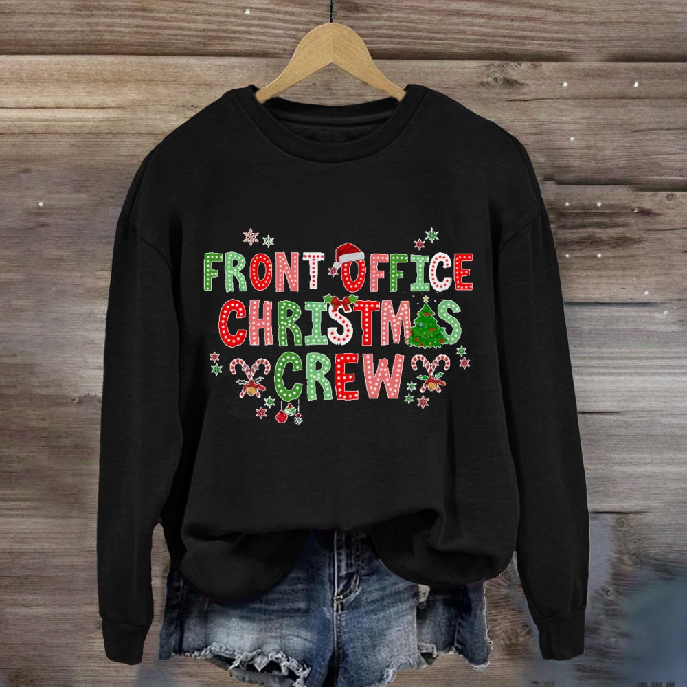 Front Office Christmas Crew Sweatshirt