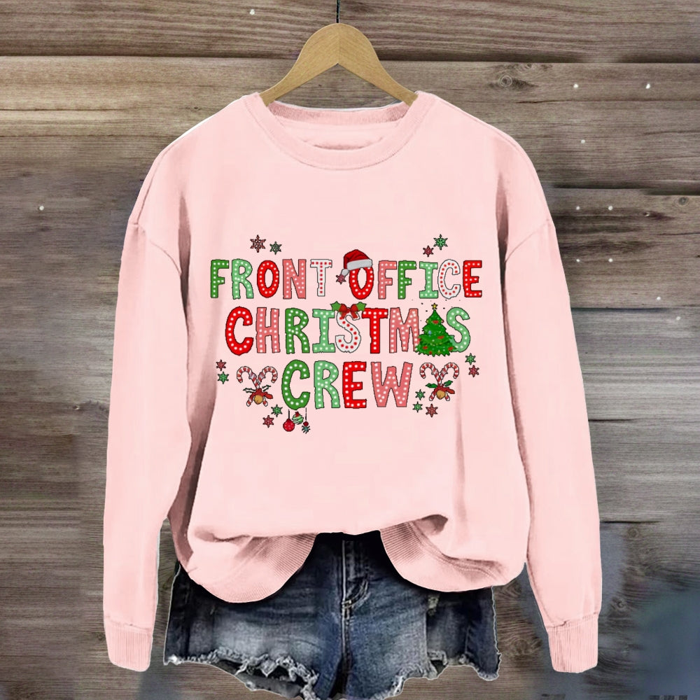 Front Office Christmas Crew Sweatshirt