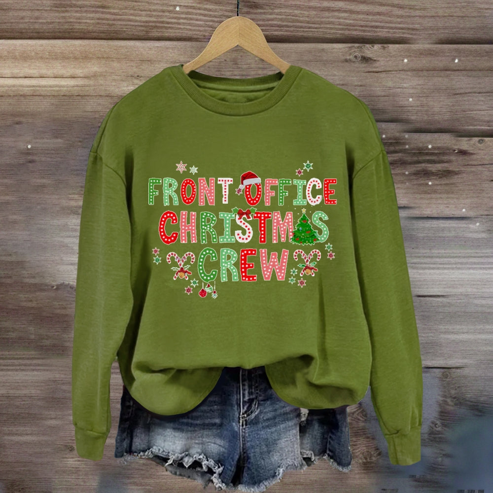 Front Office Christmas Crew Sweatshirt