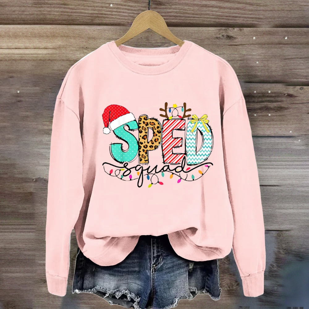 Christmas Sped Squad Sweatshirt