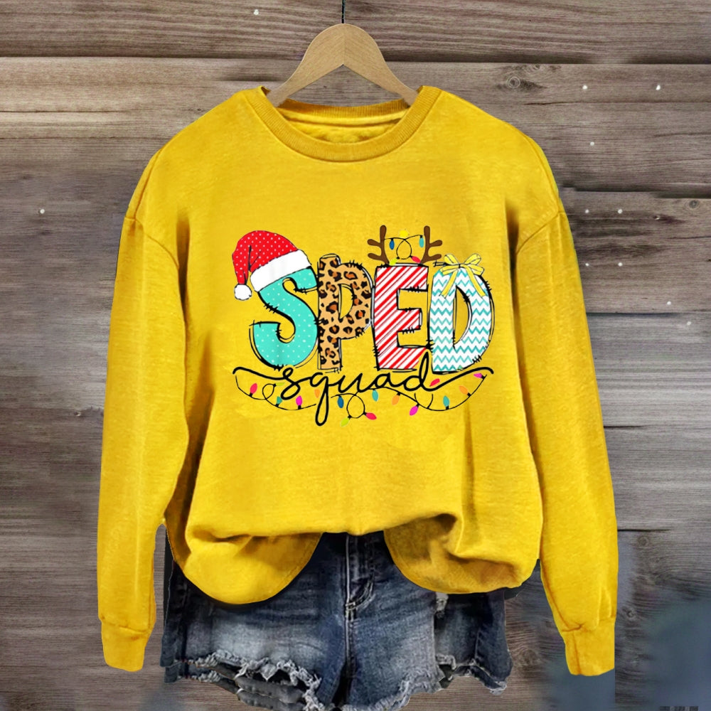 Christmas Sped Squad Sweatshirt