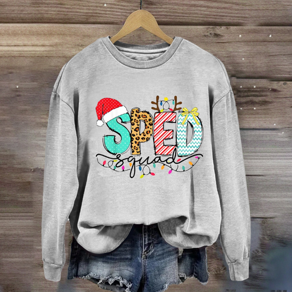 Christmas Sped Squad Sweatshirt