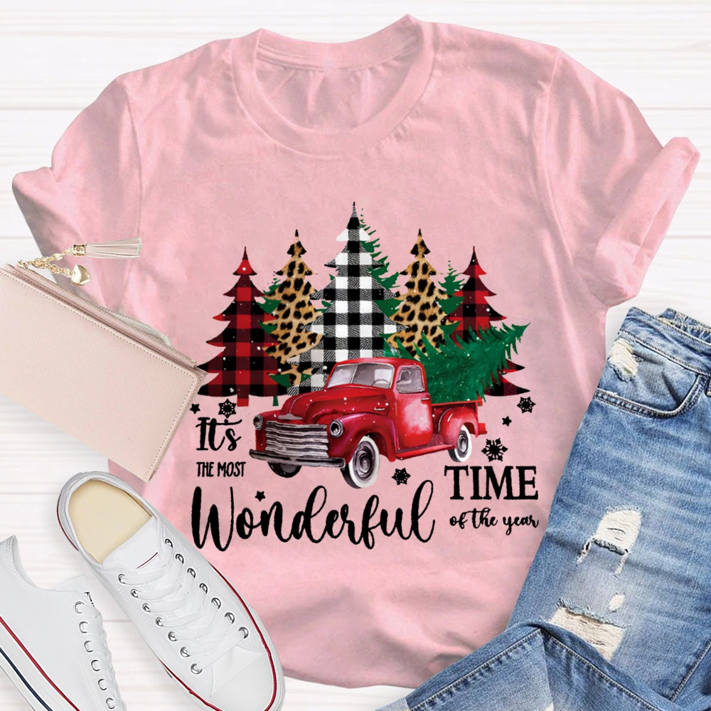It'S The Most Wonderful Time Of The Year Christmas Tree T-shirt