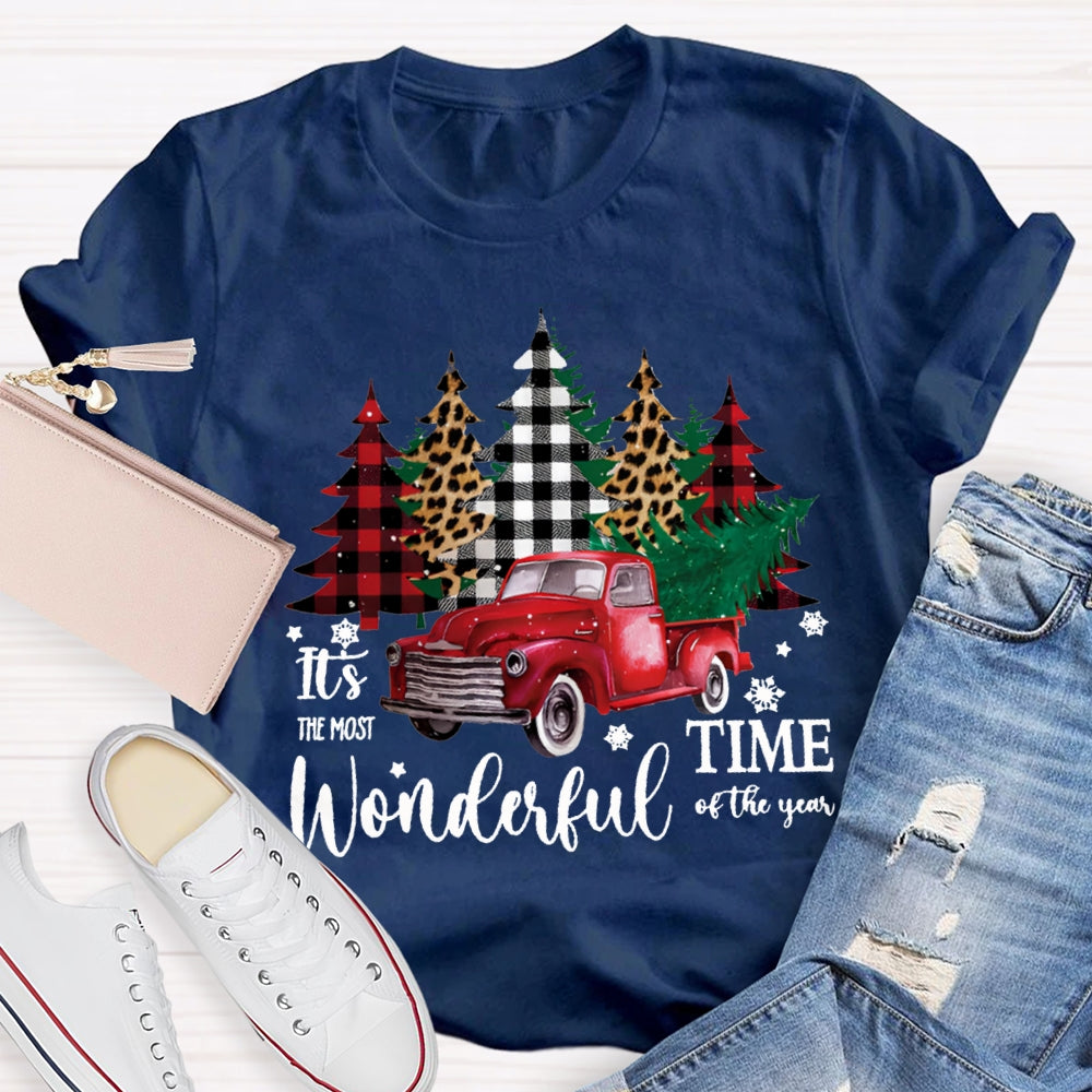 It'S The Most Wonderful Time Of The Year Christmas Tree T-shirt