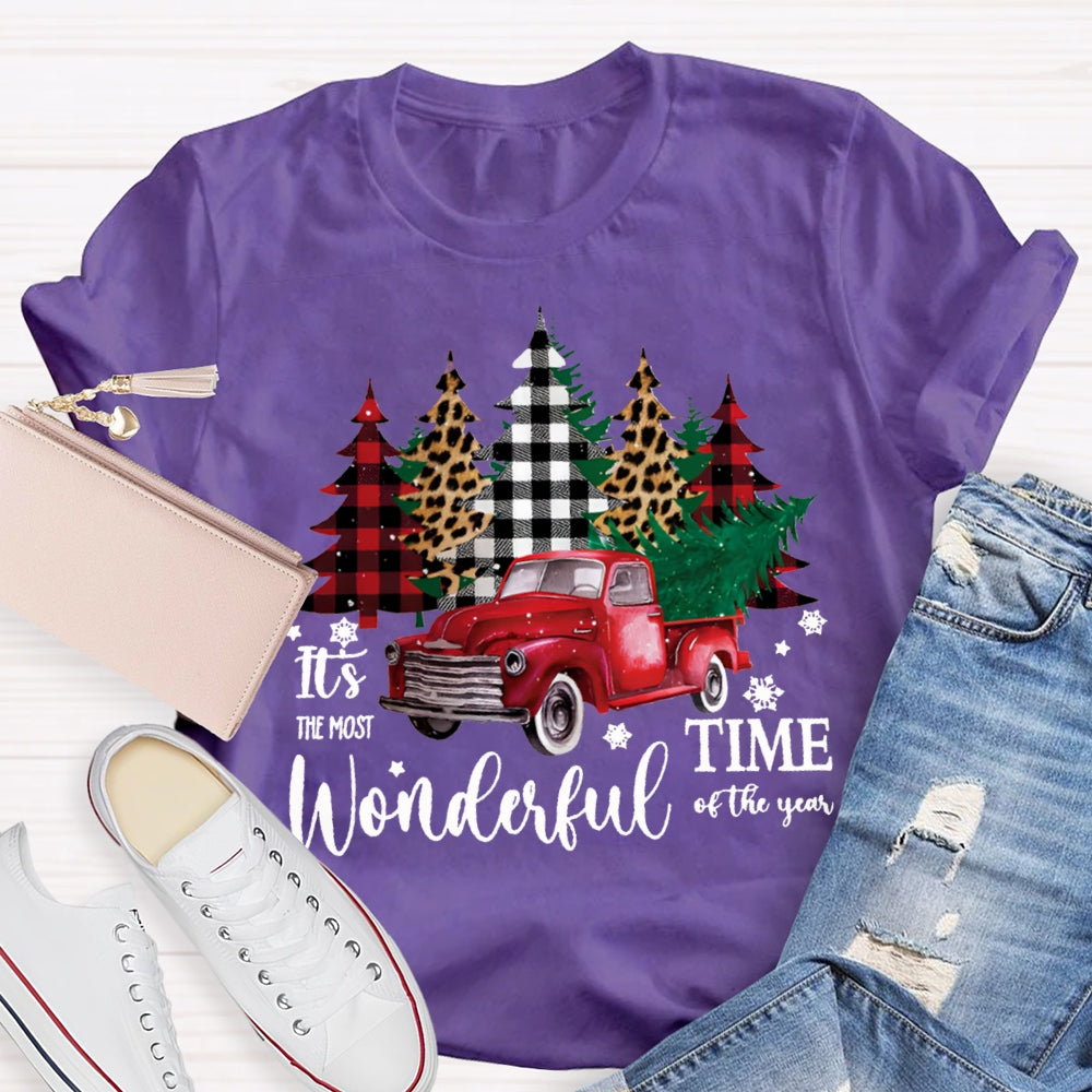 It'S The Most Wonderful Time Of The Year Christmas Tree T-shirt