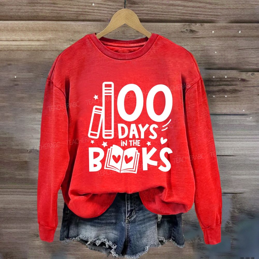 100 Days In The Books Sweatshirt