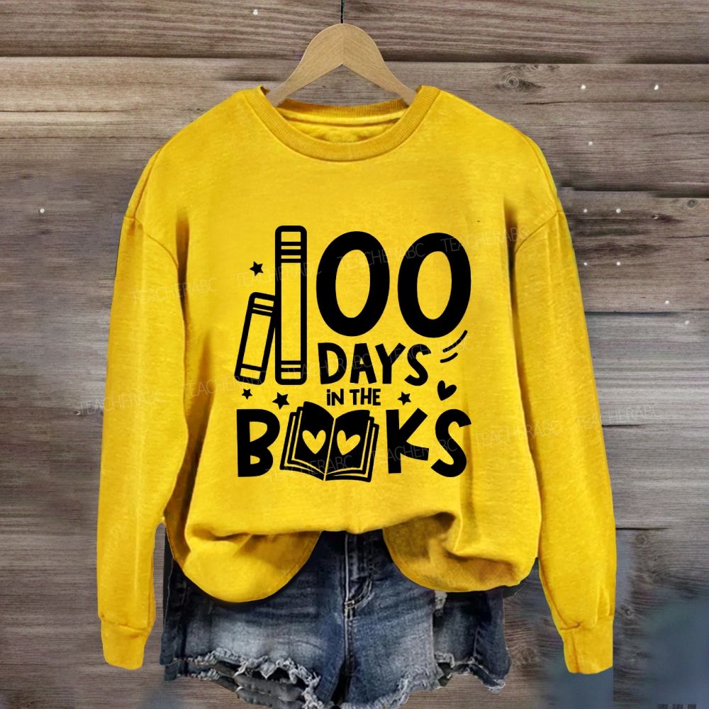 100 Days In The Books Sweatshirt