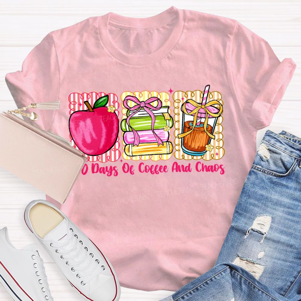 100 Days Of Coffee And Chaos Apple Books T-shirt